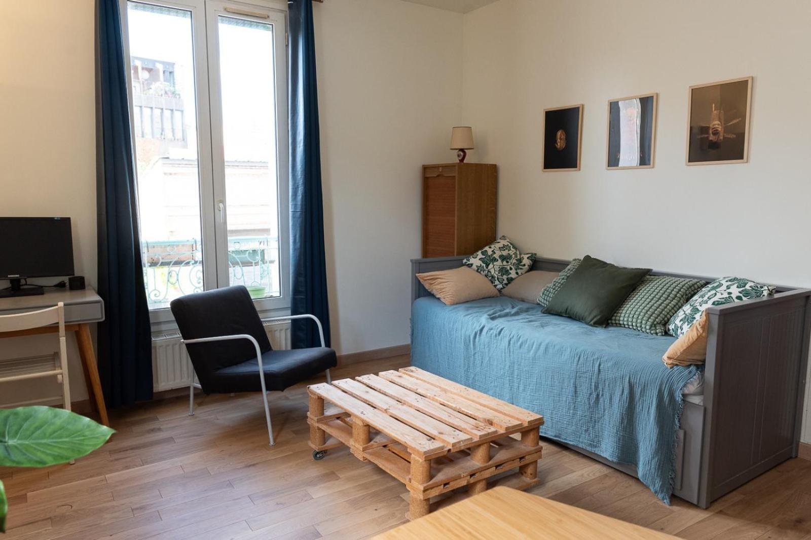 Confortable Deux Pieces Aux Portes De Paris 巴涅奥莱 外观 照片